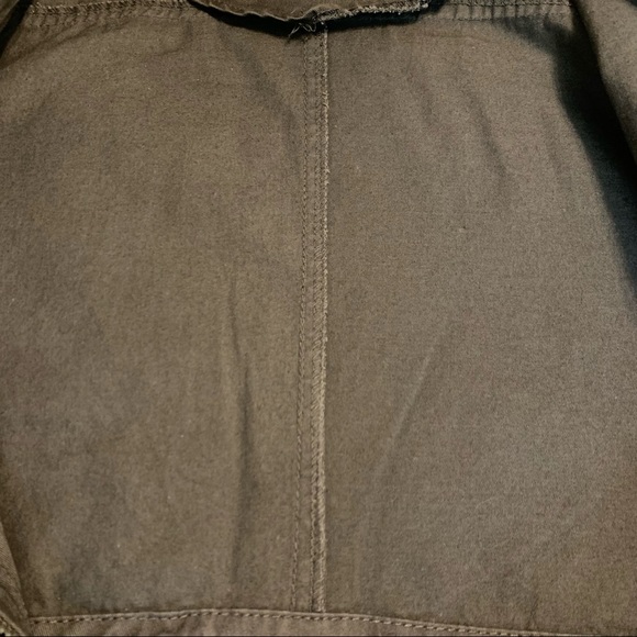 Sky and Sparrow x Tilly’s Grey Adjustable Waist Hooded Zip-Up Jacket Size S - Picture 10 of 14